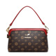 Brown rose with red, handbag card bag