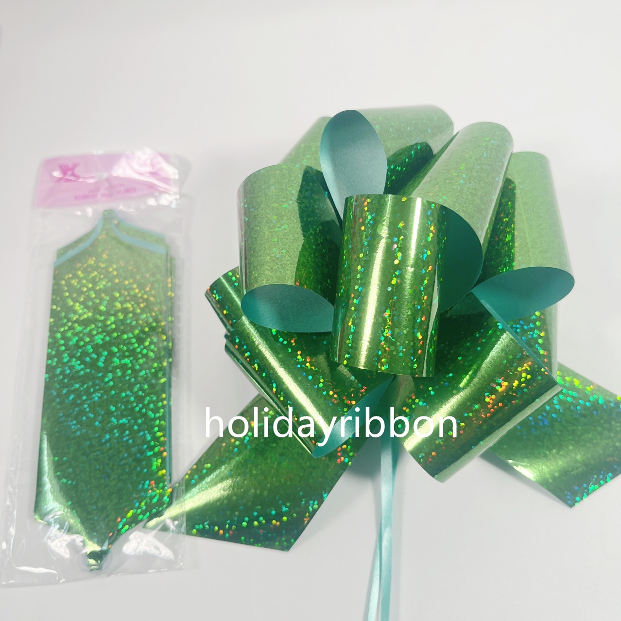 Comercio exterior transfronterizo regalos de Navidad decoración de flores de color láser de color metálico flores de bola decoradas flores de boda