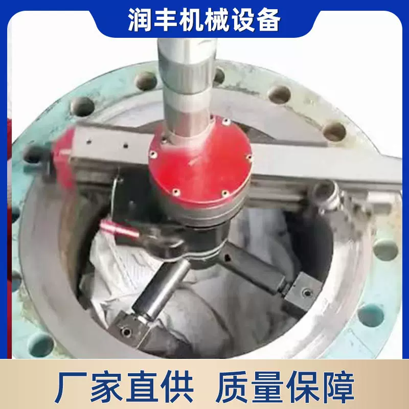 法兰车床现场法兰密封面维修机法兰水纹线修复平面便携式法兰铣床