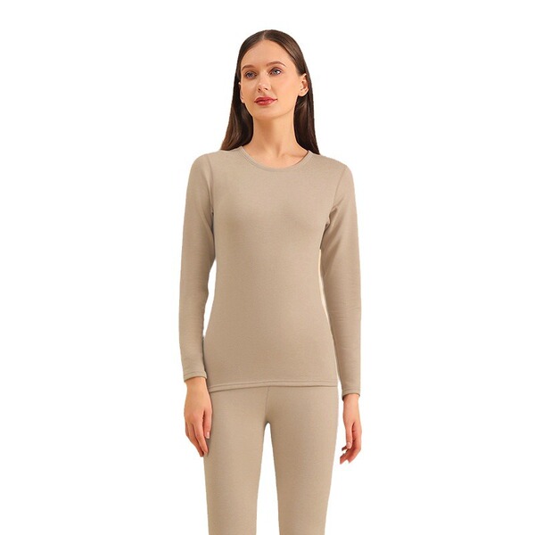 Antibacterial double-sided keep warm demi-season base woolen thermal…