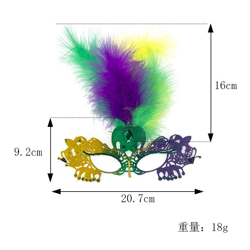 Máscara de carnaval esquinilla máscara de mitad de cara espectáculo de baile del vientre disfraz mariposa discoteca escenario cuentas tocado banda