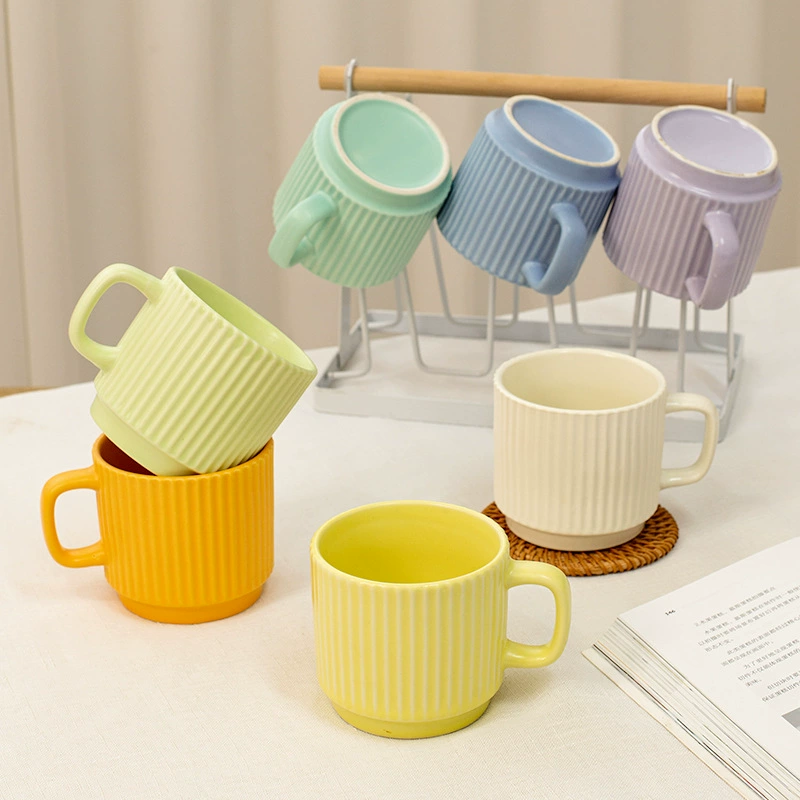 Печенье Макарун цвета мармелада - чашка керамическая Mark Cup в Simple coffee cup, подарок мероприятие