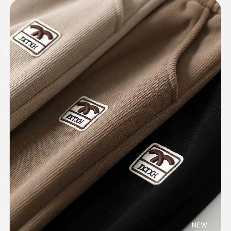 Winter velvet keep warm trousers