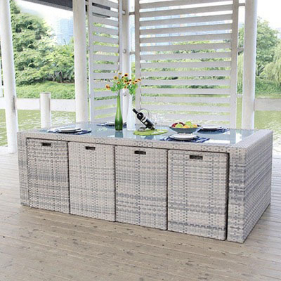 테이블 1개와 의자 8개 [핫셀러]