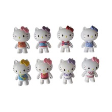 跨境新品HelloKitty日常生活系列凯蒂猫手办周边潮流玩具公仔摆件