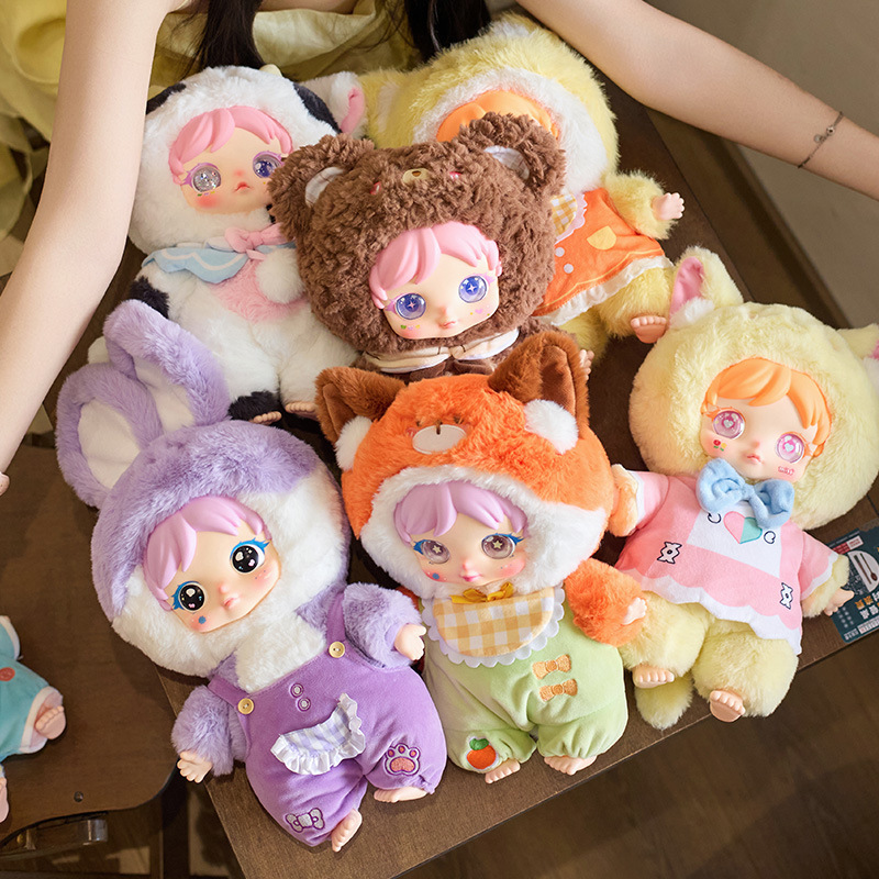 3歳の赤ちゃん、甘い歯400個、動物スナックぬいぐるみ、ブラインドボックス、かわいいトレンディなお子様ぬいぐるみギフト|undefined
