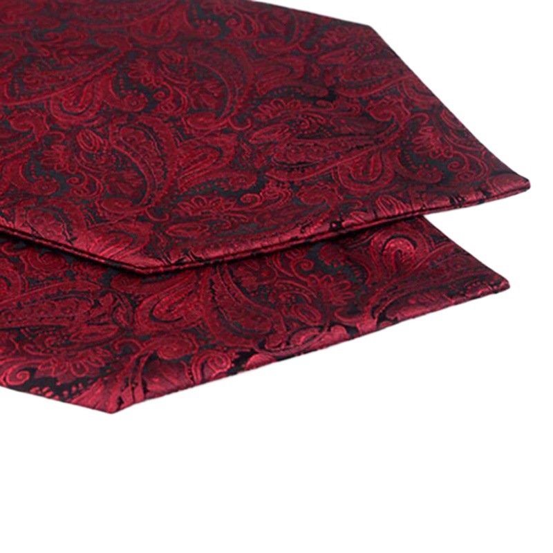 Cashew Nut Scarf Men's Paisley Polyester Jacquard British Suit Shirt Collar Polka Dot Business Scarf