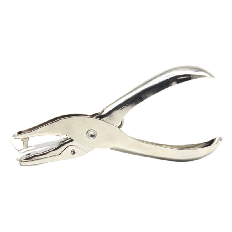 Пробивая машина 1102 цельнометаллическая ручная пробивая машина пробивая плоскогубцы пробивая машина шашка билета с одним отверстием 3 мм