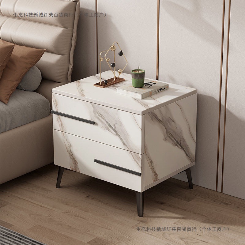 Nuevo gabinete de cabecera multicapa simple pequeño gabinete de dormitorio red armario de cajón tipo caja de almacenamiento de cabecera