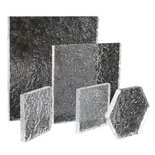 石头纹透明亚克力板波纹板粗细条纹板有机玻璃板PS塑料板激光切割
