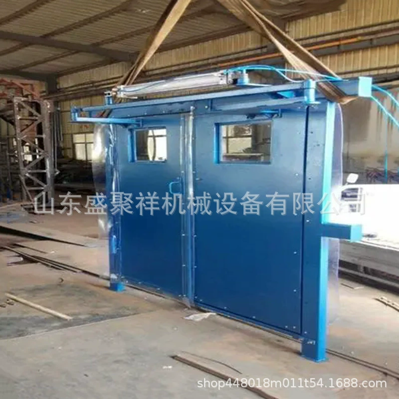 Подземная пневматическая дверь с балансировочным давлением Sheng Juxiang Machinery 2.4m Высокая горная дверь с полной жалюзи без давления.