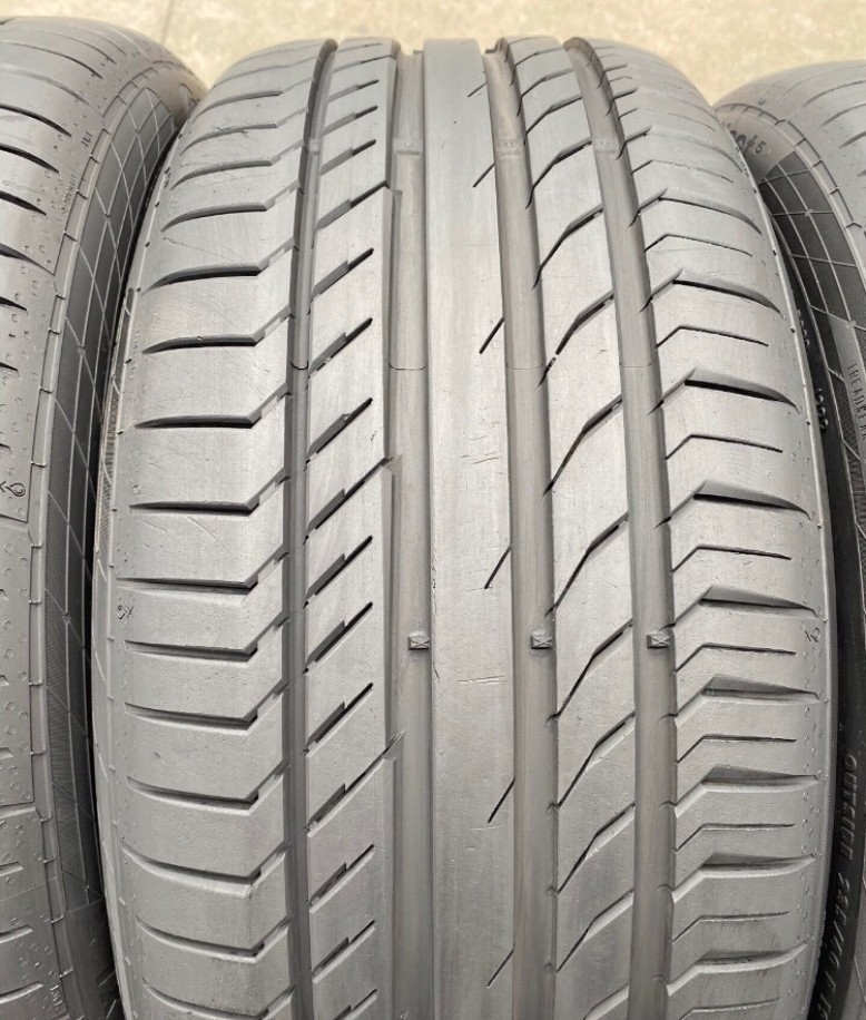 Used Continental Tires 235/40R19 96W Contisportcontact 5 Xpeng G3 Accord