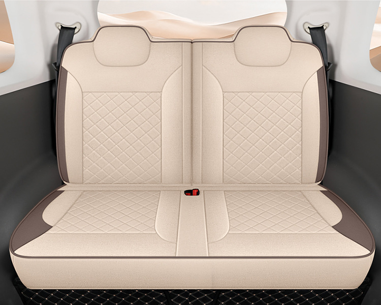 Changan Lumin Waxy Corn Cotton Linen Linen Seat Cover Four-Season Universal Car Seat Cushion Fully Surrounded Breathable Seat Cushion