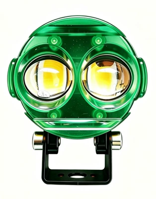 Motorcycle headlights, headlights — Spotlight for Motorcycles and - single-pack-waterfowl-eyes-green-cover