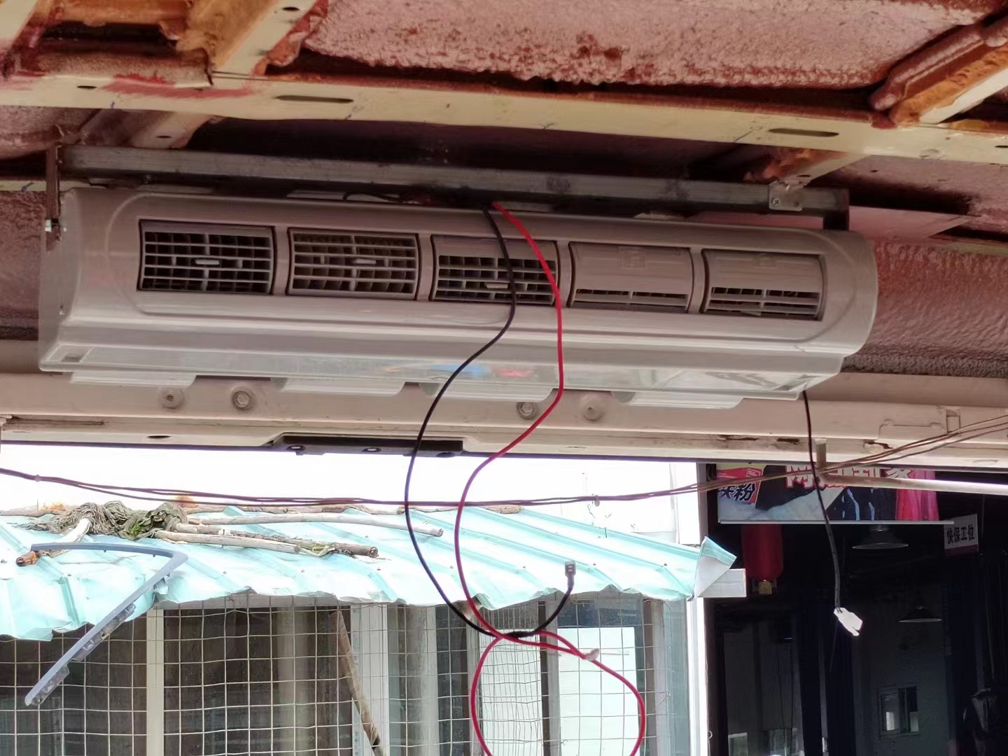 Car Air Conditioner 228 Evaporator Business Truck Bread Rv School Bus Ambulance Vehicle Refrigeration Modification 24V