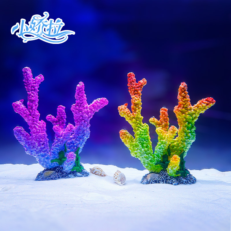 Coral Simulado de Resina Xiaohongshu, Oferta Especial, Decoración de Árbol de Coral para Acuarios, Nuevo Producto para Acuarios Marinos y Peceras