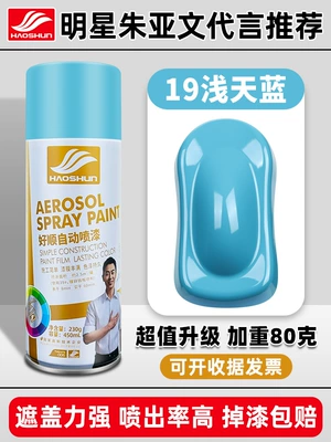 Graffiti Home Wooden Paint, Avtomobil boya qələmləri - haoshun-self-painted-450ml19-light-sky-blue