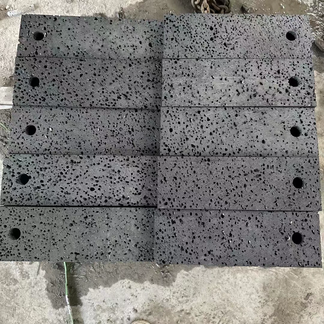 Натуральный пещерный камень Серый вулканический камень