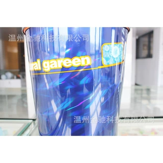 炫彩塑料桶注塑模内贴膜内贴标签材料定制用于加工塑料桶和杯子