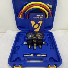 飞越领航R410冷媒表R22雪种双表空调加氟表VRM2-B-0401汽车冷媒表