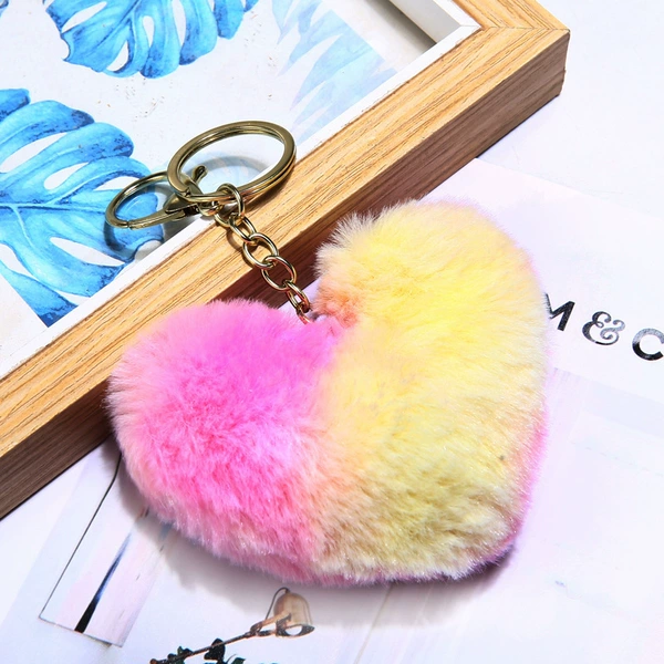 Red and yellow-扎 扎 craftsmanship Taoxin 9cm