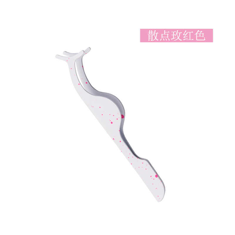 Suministro directo de fábrica rizador de pestañas ayuda de pestañas falsas pinzas de pestañas anti-sacudida de mano arco clip cosmético