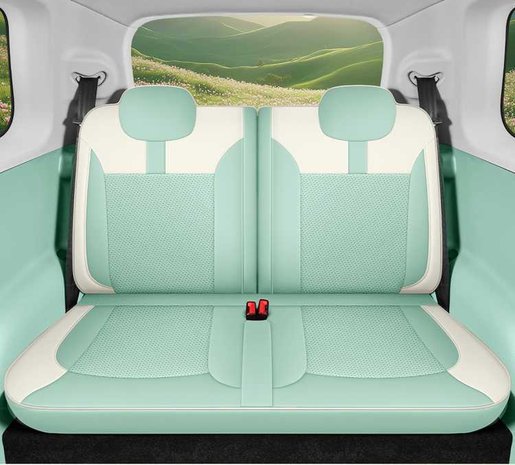 Changan Lumin Glutinous Corn Special Car Seat Cover for All Seasons, Fully Surrounded Cushion, Cartoon Ice Silk Seat Cover