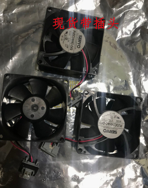 SERVO 8025 PUDC24H4C-049 DC24V 3.8W 伟肯变频器专用散热风扇