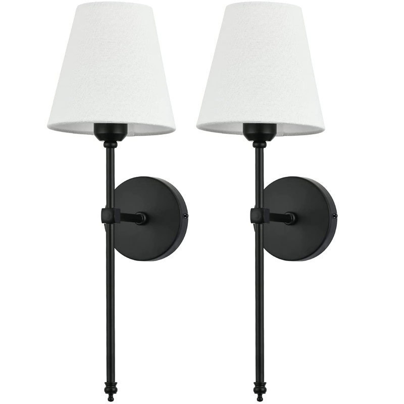 Lámpara de Pared de Ambiente LED de Hierro y Tela, Inalámbrico con Control Remoto y RGB image 14