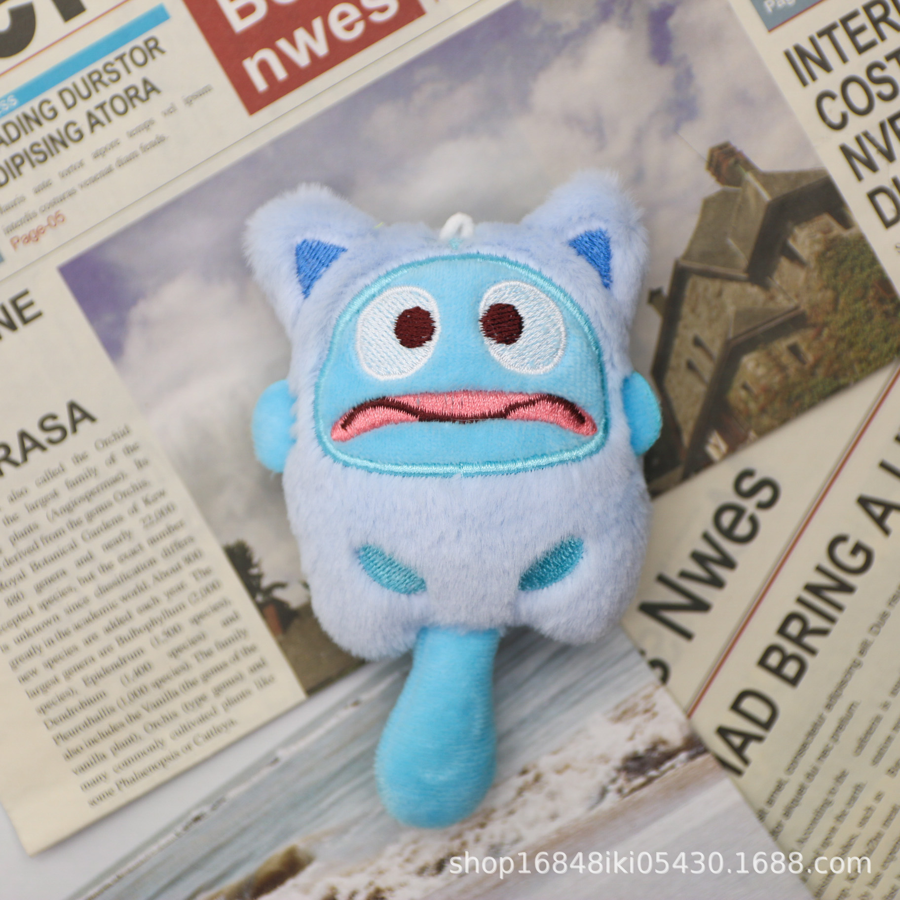 Yuugui perro lindo muñeca sanliou juguete de peluche coolomi colgante agarrar máquina muñeca pequeña adornos clave