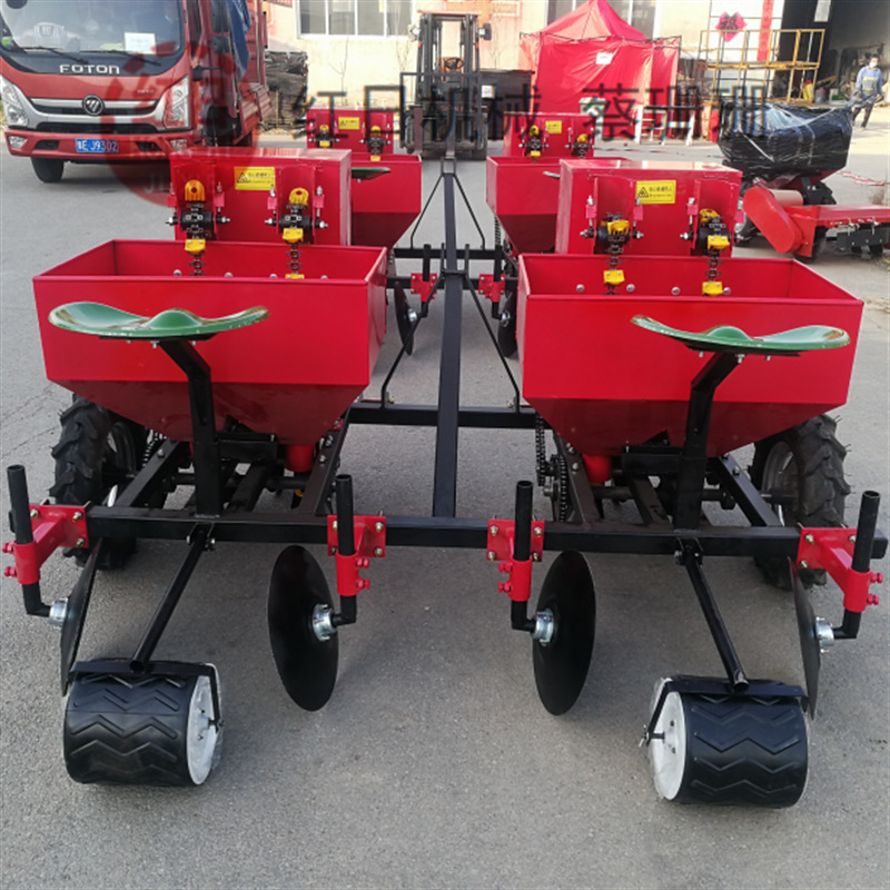 土豆种植机 拖拉机后悬挂土豆种植机 2CM-4四垄四行马铃薯种植机
