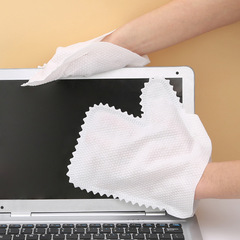 Disposable static dust removal gloves lazy rag household cleaning gloves non-woven with teeth rag cleaning cloth