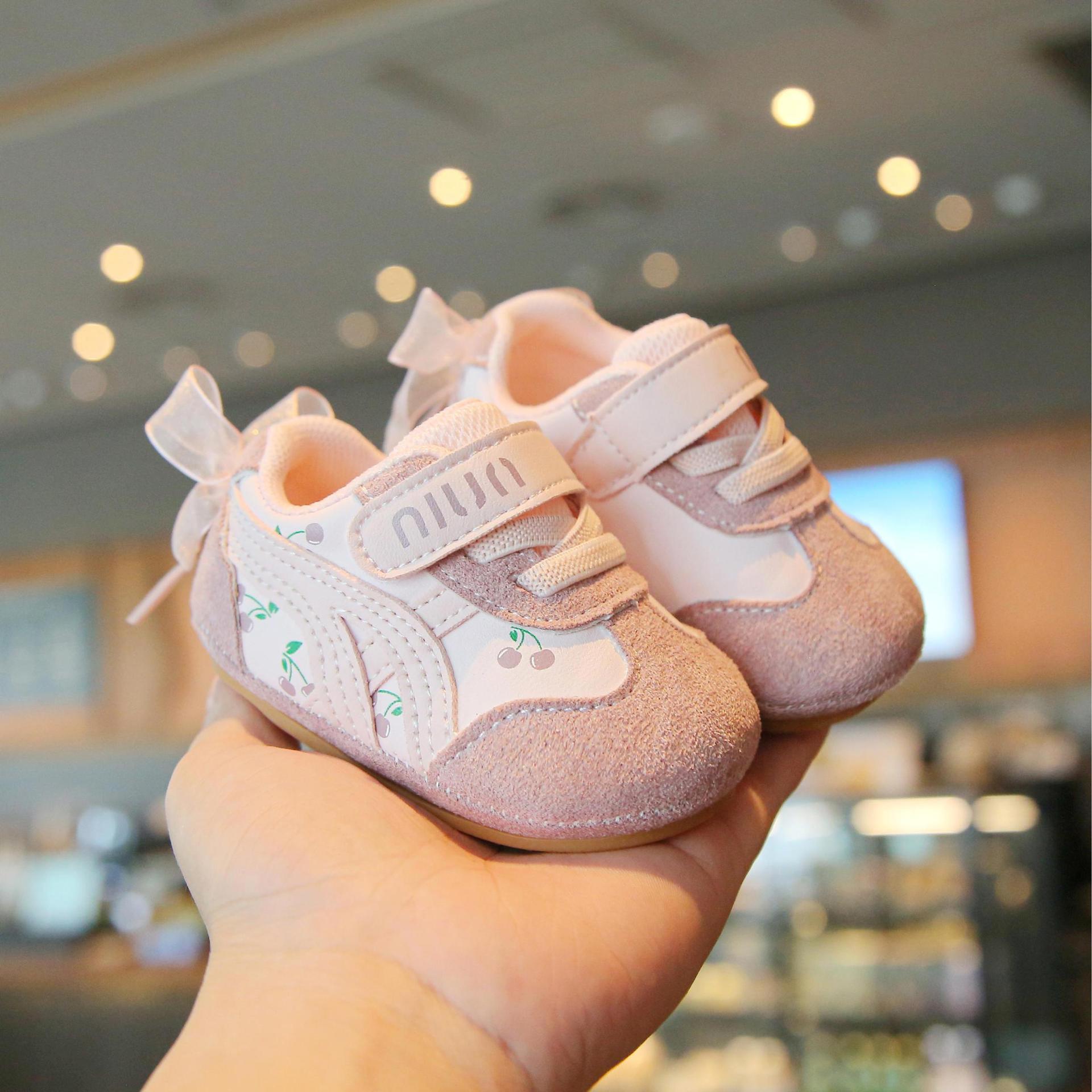 2025 New Autumn Style 0-3 Year Old Baby Boy Toddler Shoes Soft Sole Non-Slip Breathable Baby Steps Firmly Dropshipping