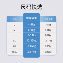 雀氏新款薄快吸干爽透气纸尿裤婴儿轻薄拉拉裤宝宝尿不湿现货代发
