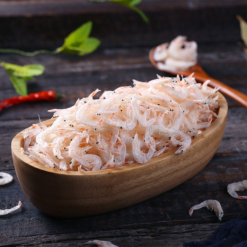 가볍게 건조된 새우껍질 500g(신선한 새우)