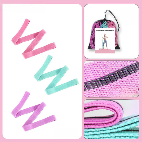 Maxsta Long Yoga Resistance Band Pilates Fitness Stretching Assist Band Gym Long Pull Elastic Band