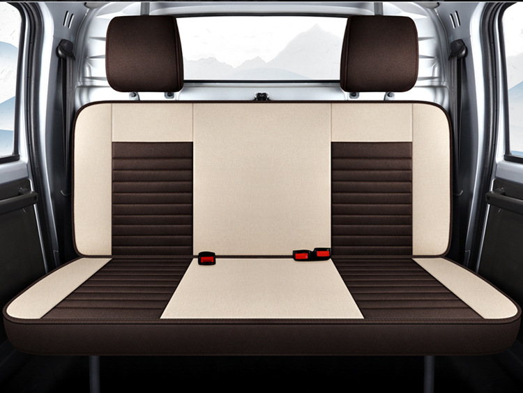 Car Seat Cover, Autumn Linen Special Seat Cover, Four-Season Universal Seat Cushion, New Full-Surround Fabric Seat Cover