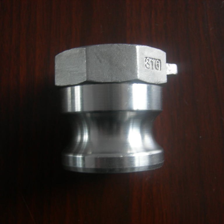 供应接头、不锈钢快带接头A型接线不锈钢精密铸造板反式接头