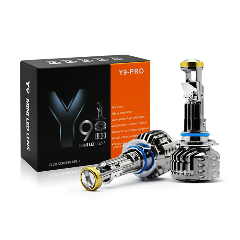 New small lens Y9PRO H7 H4 H11 9005 fish eye light car Motorcycle LED headlight Y10 Y8 New small lens Y9PRO H7 H4 H11 9005 fish eye light car Motorcycle LED headlight Y10 Y8