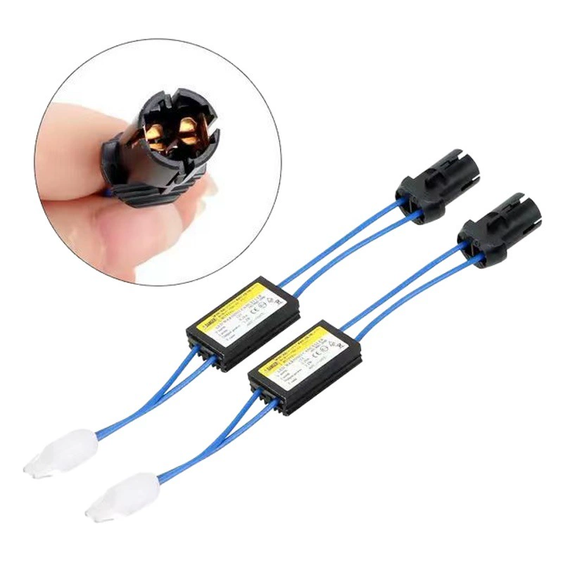 Трансграничная автомобильная светодиодная линия декодирования, мягкое и жесткое сиденье, ширина T10, декодер W5WLED