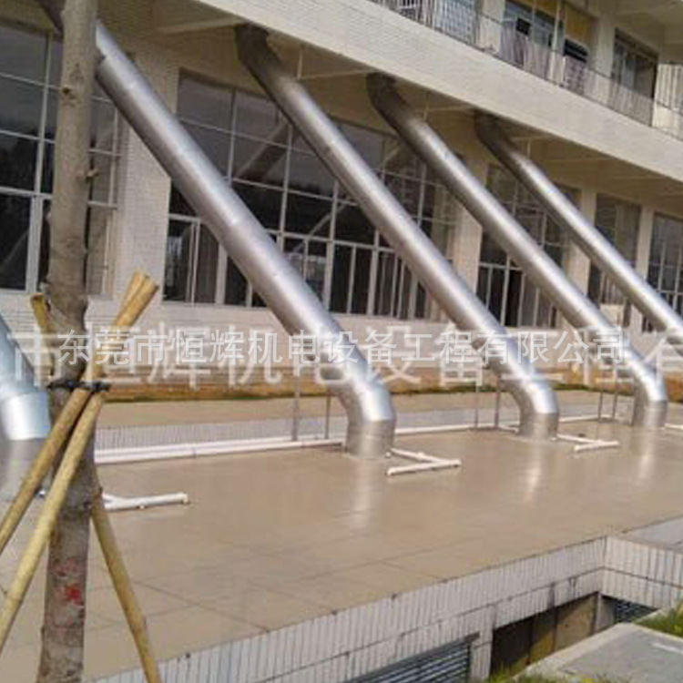 工业废气管道工程 粉尘气体管道工程恒辉风管