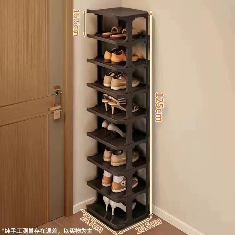 Multi-layer Shoe Rack, Space-saving 4–10 Tier, White and Black Options