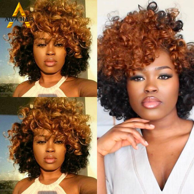 Mechanically Made Synthetic Fiber Wigs