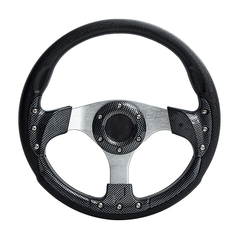 Universal – Universal Modified Steering wheel - jg-5156a13-inch-black-grid