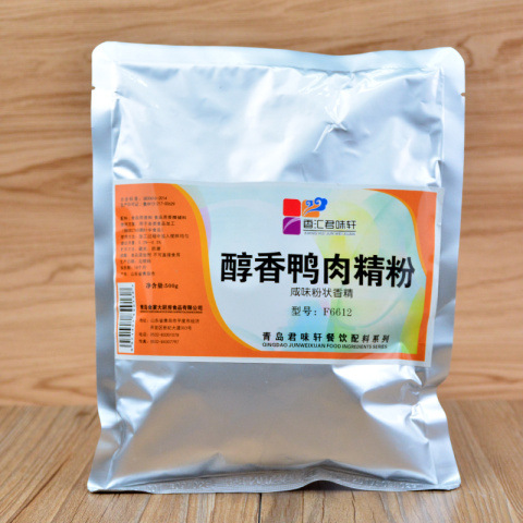 君味轩醇香鸭肉精粉500g一箱30包