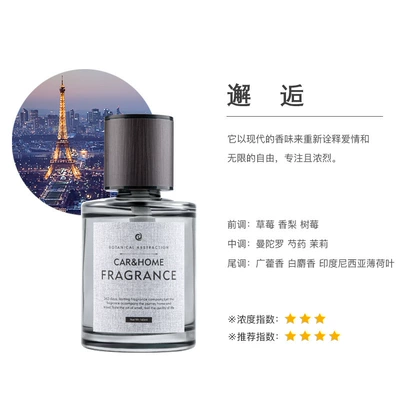 Light Fragrance, 2025 New Model, Car Perfume Aromatherapy - encounter-of-time-and-rhyme
