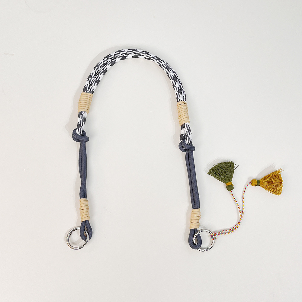 Gray rope - gray shoulder strap