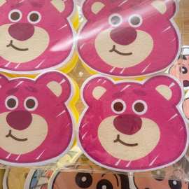 厨房用品 卡通图片加厚海绵擦多功能去污清洁洗碗海绵批发