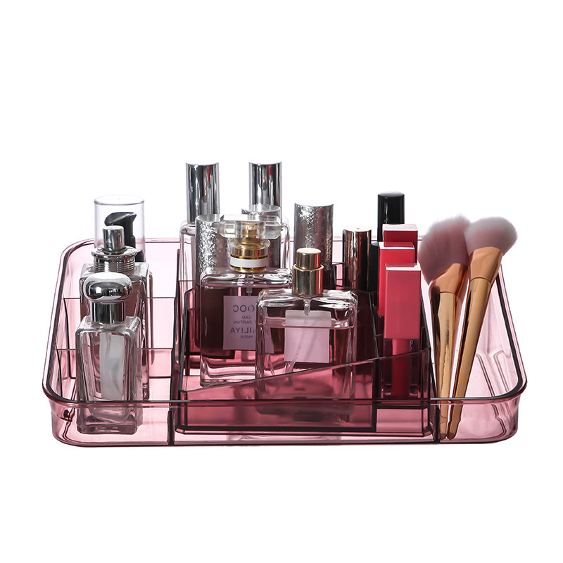 Simple Desktop Cosmetic Storage Box Storage Rack Household Lipstick Dressing Table Finishing Skin Care Storage Box