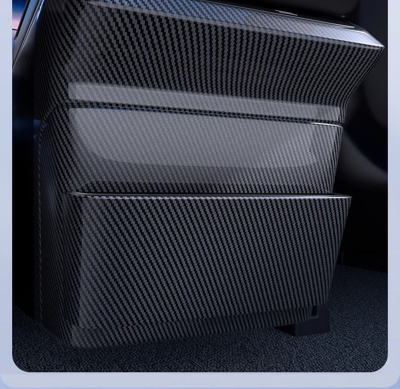 Suitable for Xiaomi Su7 Anti-Kick Pad Rear Seat Backrest Refrigerator Protective Cover Wear-Resistant Car Accessories